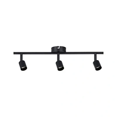 Image de Paulmann 66757 projecteur Carolina 3 flammes max. 3x10 watts plafonnier Noir mat spot Métal GU10, 3er