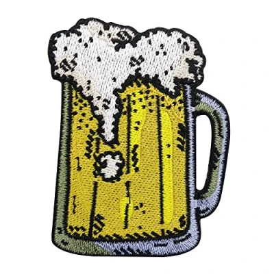 Image de Finally Home Écusson thermocollant à repasser Écussons Motif alcool Bière