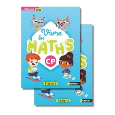 Image de Vivre les Maths Fichier de l&#039;élève CP: Programme 2025