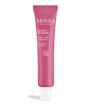 Image de Melvita Crème de Nuit Source Roses Gelee 40 ml