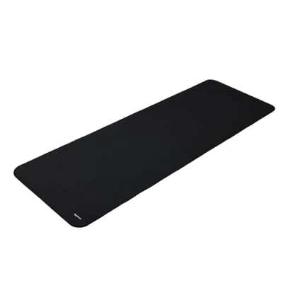 Image de Amazon Basics Tapis de yoga, antidérapant, très épais, d&#039;exercice Pilates, 183 x 61 1 cm, Noir