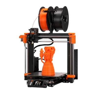Image de imprimante 3D Originale Prusa MK4, FDM prête à l&#039;emploi, assemblée et testée, Feuilles d&#039;impression Amovibles, Bobine de PLA Prusament 1 kg Incluse, Taille 9,84 x 8,3