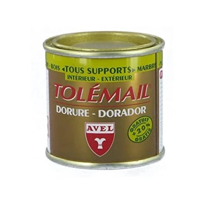 Image de AVEL 530220 Dorure Tolémail Or Riche 50 ml