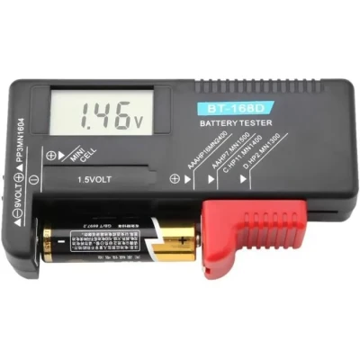Image de Testeur de batterie DILWE BT 168D LCD Numérique Compatible AA, AAA, C, D, 9V Facile à utiliser