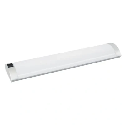 Image de Gefom REGLETTE DESIGN LED INTEGREE, 40CM, 5W, 260 LM, SILVER avec inter