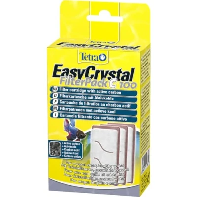 Image de TETRA Cartouche Pour Filtres d&#039;Aquarium EasyCrystal C100 une Eau Claire et Saine Facile à Remplacer