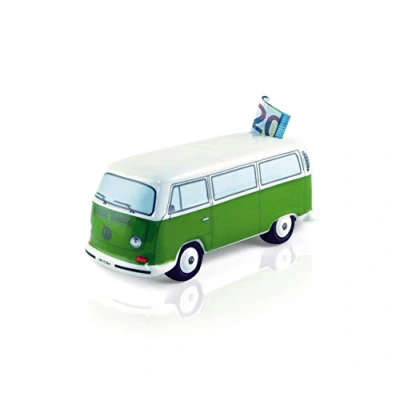 Image de BRISA VW Collection Tirelire Cochon Design Combi T2 Bus (Classic Bus/Vert)