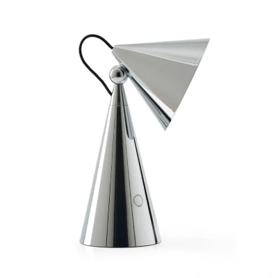 Image de Tom Dixon Pose Portable Lampe de Table Silver