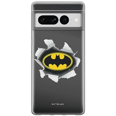 Image de ERT GROUP Coque de téléphone Portable pour Google Pixel 7 Pro Original et sous Licence Officielle DC Motif Batman 059 Parfaitement adapté à la Forme du Portable, en TPU