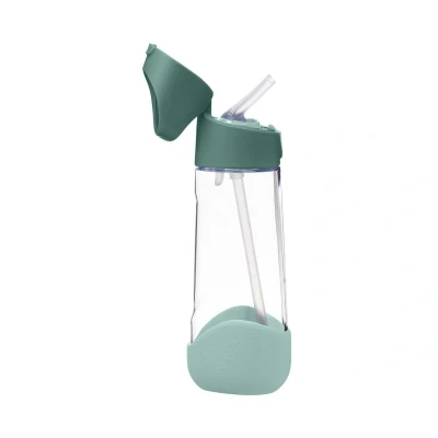 Image de Gourde en Tritan avec Paille 600 ml Emerald Forest