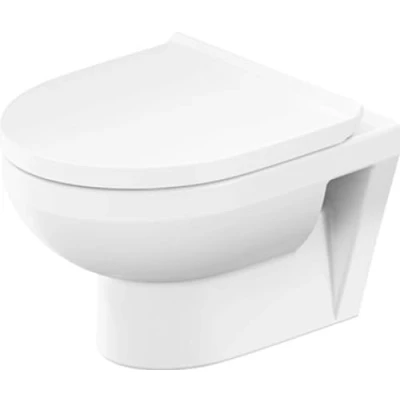 Image de Duravit Pack WC suspendu DuraStyle N1 cuvette Rimless Compact + abattant frein de chute Blanc