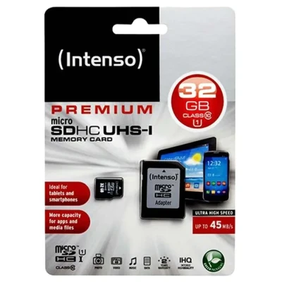 Image de Intenso 32GB microSDHC 32 Go UHS I Classe 10 Neuf
