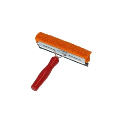 Image de CARPOINT 1729910 Brosse pour nettoyage des vitres avec éponge, lame en caoutchouc