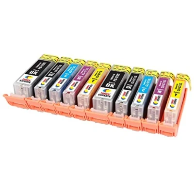 Image de TONER EXPERTE PGI 570XL CLI 571XL 10 XL Cartouches d&#039;encre compatibles avec Canon MG5750 MG5751 MG6850 MG6851 MG7750 TS5050 TS6050 MG5752 MG5753 MG6852 MG6853 TS6051 TS6052 Grande Capacité