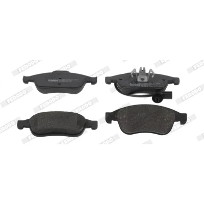 Image de FERODO FDB5541 Jeu de plaquettes frein contact signal d&#039;usure inclus avec clip piston RENAULT: Kangoo III Box Body / MPV, MPV
