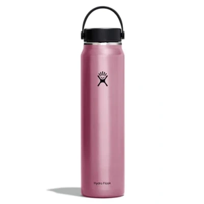 Image de Hydro Flask Bouteille d&#039;eau légère Trail Series de 1180 ml isotherme en acier inoxydable réutilisable avec bouchon flexible étanche Large ouverture Tourmaline
