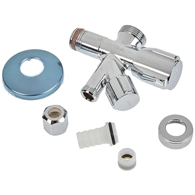 Image de Schell PA2850IA Robinet d&#039;angle combiné Comfort 1/2&quot; chromé avec clapet anti retour
