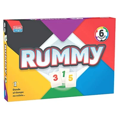 Image de Falomir 29775 Jeu Rummy 6 Multicolore
