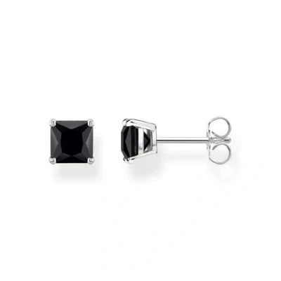 Image de Thomas SABO Boucles d&#039;oreilles, Femme, Taille: One Size, Black