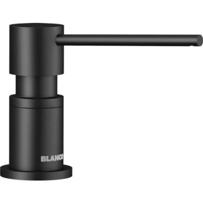 Image de BLANCO 525789 Spülmittelspender Distributeur de Liquide Vaisselle, Noir Mat, N.A