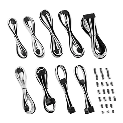 Image de CableMod Classic ModMesh Série C Corsair Kit de câbles AXi, HXi &amp; RM Noir
