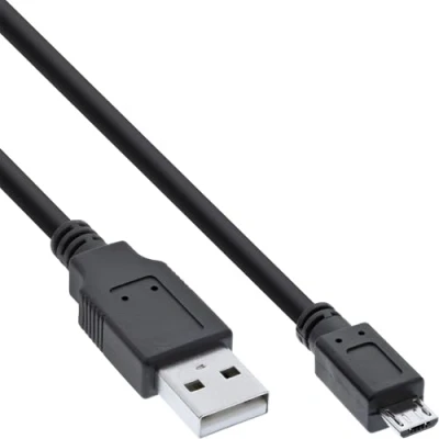 Image de InLine 31715 Câble Micro USB 2.0 A plug à B 1,5 m