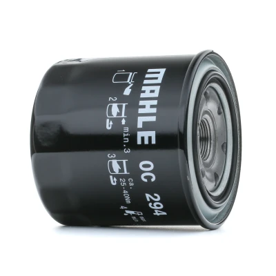 Image de MAHLE ORIGINAL OC 294 Filtre à huile avec un clapet de non retour vissé TOYOTA: Corolla IX 3/5 portes, RAV4 II SUV, VIII Liftback
