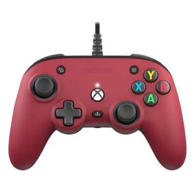Image de NACON Pro Compact Rouge USB Manette de jeu Analogique/Numérique Xbox Series S, X, PC, One Neuf