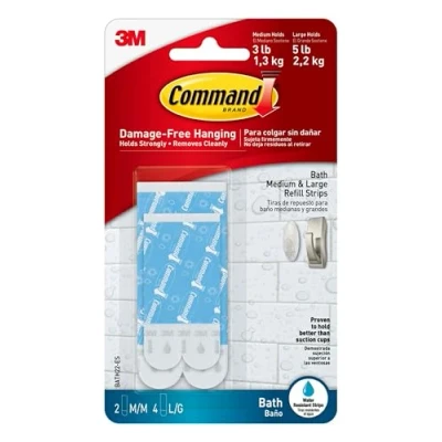 Image de Command Bandes de remplacement Salle bain 2xM + 4xL bleu
