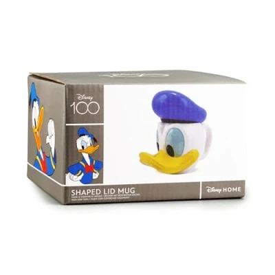 Image de Disney Mug en forme de Mickey et ses amis avec couvercle Donald Duck Tasse 3D cadeau bureau