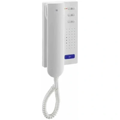 Image de TCS TürControl Audio ISH3030 0140 4035138017343 Interphone de Porte 4 Boutons AP Blanc