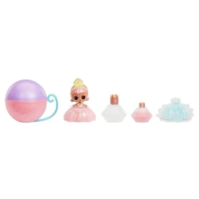 Image de L.O.L. Surprise! Princess Tots Comprend 1 poupée, Un Emballage sans fenêtre, 2 Couleurs pour créer Une Robe de Princesse, 8 poupées à Collectionner