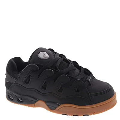 Image de Osiris D3 OG Chaussures de skate pour homme, Noir/noir/caoutchouc, 45 EU