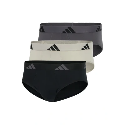 Image de adidas Sportswear 3ER PACK Active FLEX Slip Schwarz taupe dunkelgrau, Homme, Taille: Large, dunkelgrau