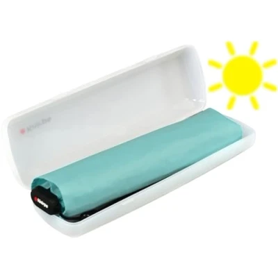 Image de Knirps US.050 Parapluie de poche ultra léger avec protection UV dans un étui Bleu