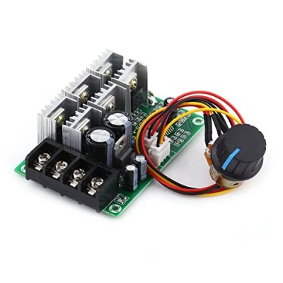 Image de DC 10 50V 30A PWM Régulateur de Vitesse Moteur à Courant Continu Interrupteur Avant Arrière