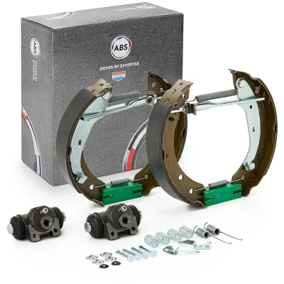Image de A.B.S. SMARTKIT 111419 Kit de freins, freins à tambours avec cylindre roue, accessoires RENAULT: TWINGO 1, CLIO 2, 2 Kasten