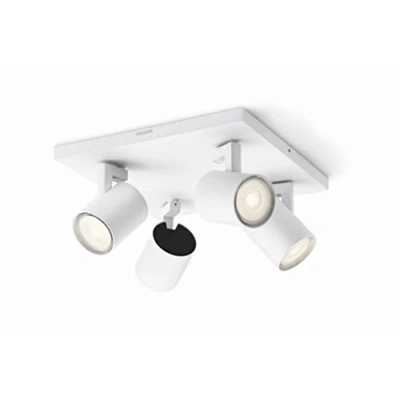 Image de Plafonnier LED Philips myLiving, 3,5 W, avec ampoules incluses, Métal, weiß, Integriert 3.5 wattsW 230 voltsV