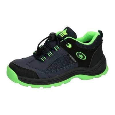 Image de Lico Gordo Low Chaussure de Course Tout Terrain, Marine Citron, 32 EU