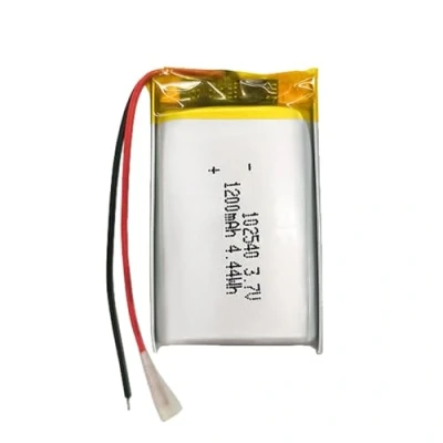 Image de Batterie Lithium ION Polymère 3.7V 1200mAh 102540 Lipo Remplacement Rechargeable pour Accessoire d&#039;avion Drone RC