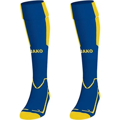 Image de Jako Chaussettes Lazio, Mixte, Stutzenstrümpfe (multicolore) Royal/Citro 4 (39 42)