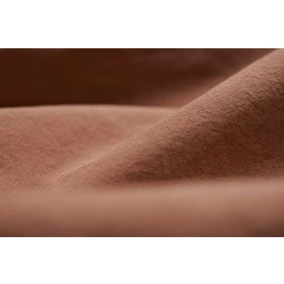 Image de L1NK STUDIO Housse de Couette uni lit 150 cm (240X220cm) 100% Coton (Percale 200 Fils) Caldera