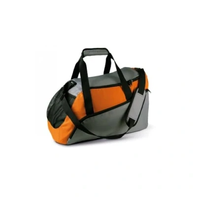 Image de Kimood SAC DE SPORT Slate Grey/Orange, One Size, Unisexe