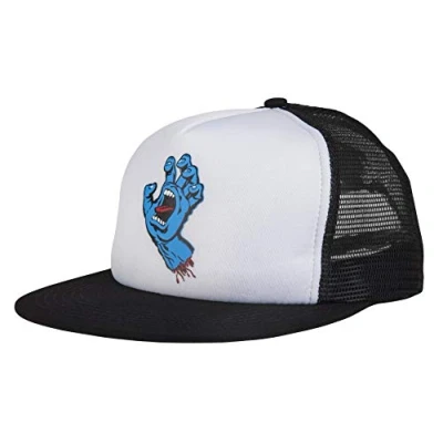 Image de Santa Cruz Casquette De Camionneur Classic Hand Mesh Blanc Noir (Default, Blanc)