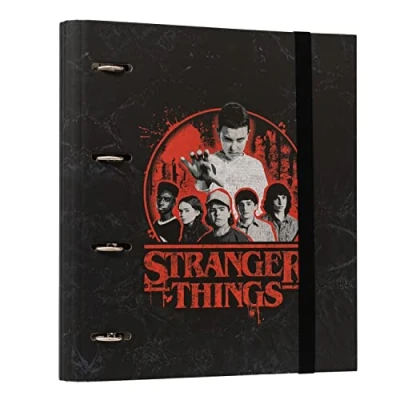 Image de Classeur 4 anneaux STRANGER THINGS
