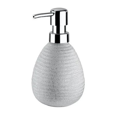 Image de WENKO Distributeur Savon, Liquide, Porte Savon Liquide Polaris, Juwel, céramique, 10x16,5x9,4 cm
