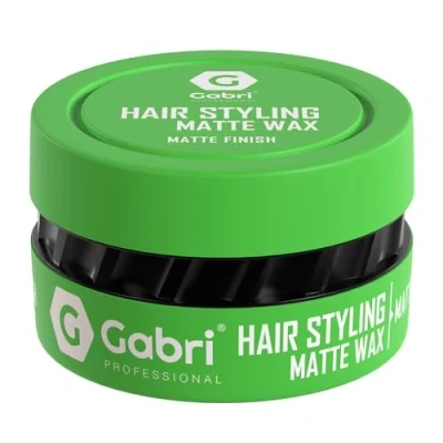 Image de Gabri Cire coiffante Violet séduisant avec parfum unique pour une brillance éclatante et variété de styles créatifs 150ml (Matte Finish)