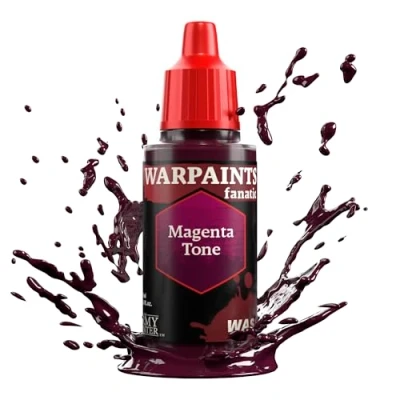 Image de The Army Painter Tone Washes Warpaints Fanatic Encres de loisirs 18 ml (Magenta Wash)