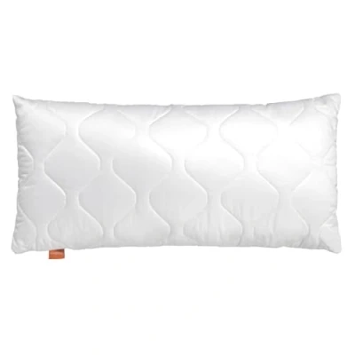 Image de sleepling 197555 Basic 100 Oreiller décoratif pour canapé Oekotex Lavable 60 degrés fabriqué en UE Poids de garnissage Garantie Taille 45 x 65 cm, Blanc