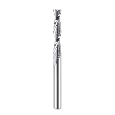 Image de SpeTool UPcut Fraise spirale 4 mm tige CNC 22 Longueur de coupe à rainurer queue VHM hélicoïdale bois Router Bit pour couper le
